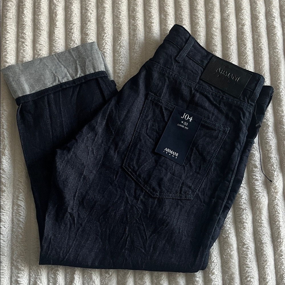 Armani Jeans 20CM STRETCH DENIM J04 LOOSE FIT JEANS